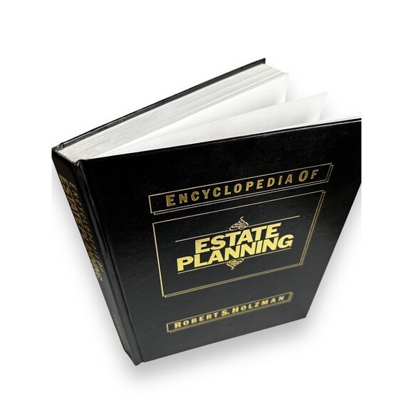 Encyclopedia of Estate Planning Robert Holzman 1989 - Picture 11 of 16